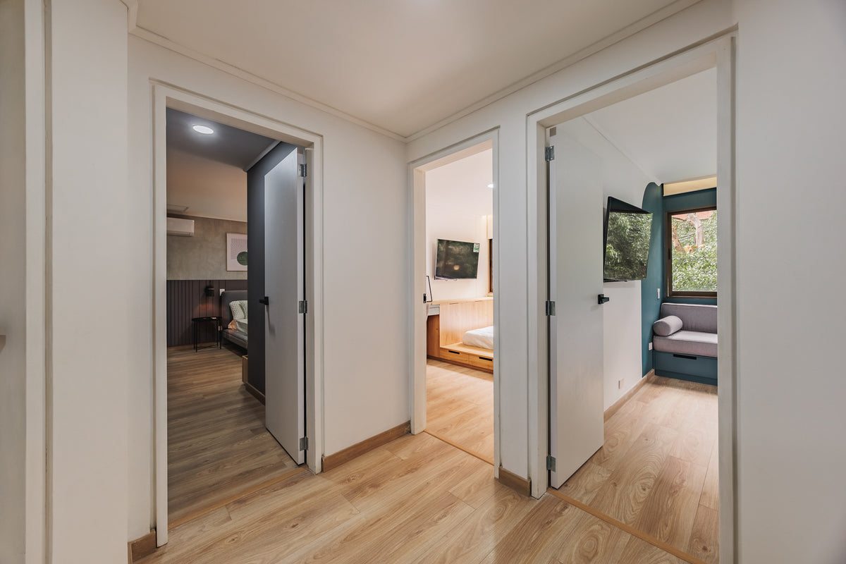 Apartamento Moderno con vista verde & A/C Sector Milla de Oro