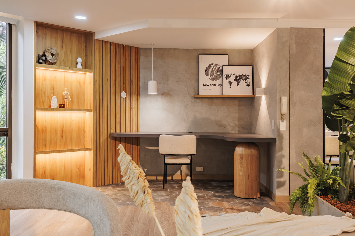 Apartamento Moderno con vista verde & A/C Sector Milla de Oro