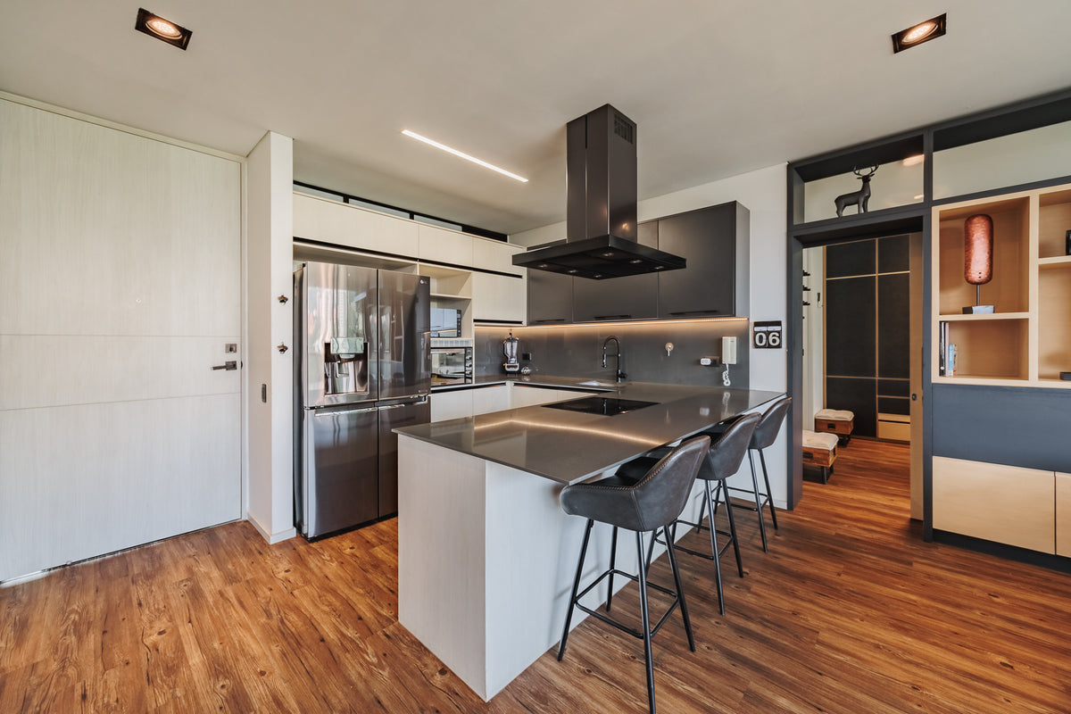 Amplio Apartamento con A/C & Balcón con vista Panorámica Sector Milla de Oro 1 BR