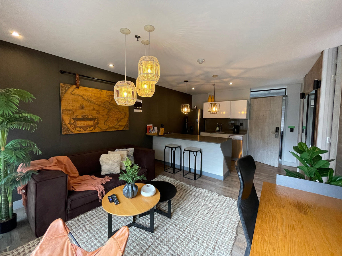 Apartamento Amoblado en Las Lomas, El Poblado – Ideal para Inversión en Rentas Cortas