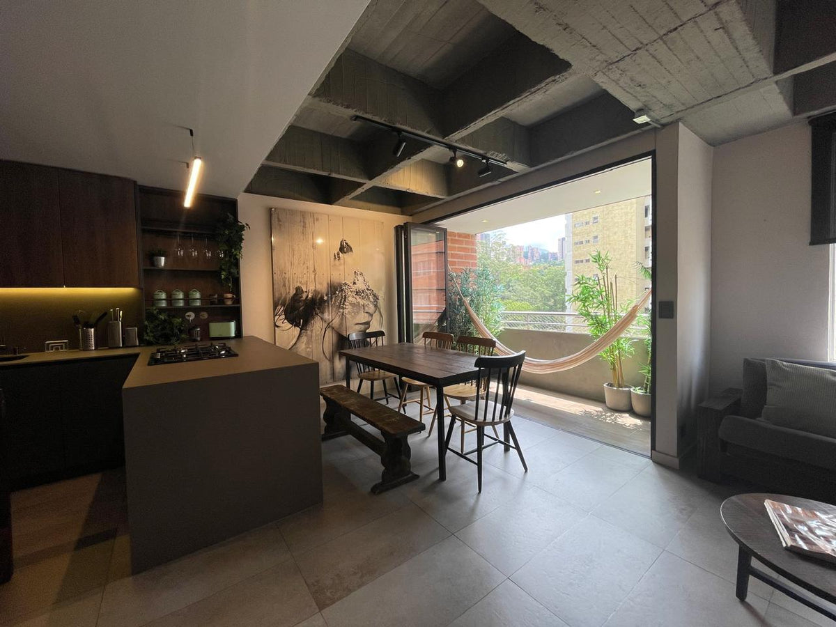 Apartamento moderno en Provenza con diseño funcional, parqueadero y excelente ubicación