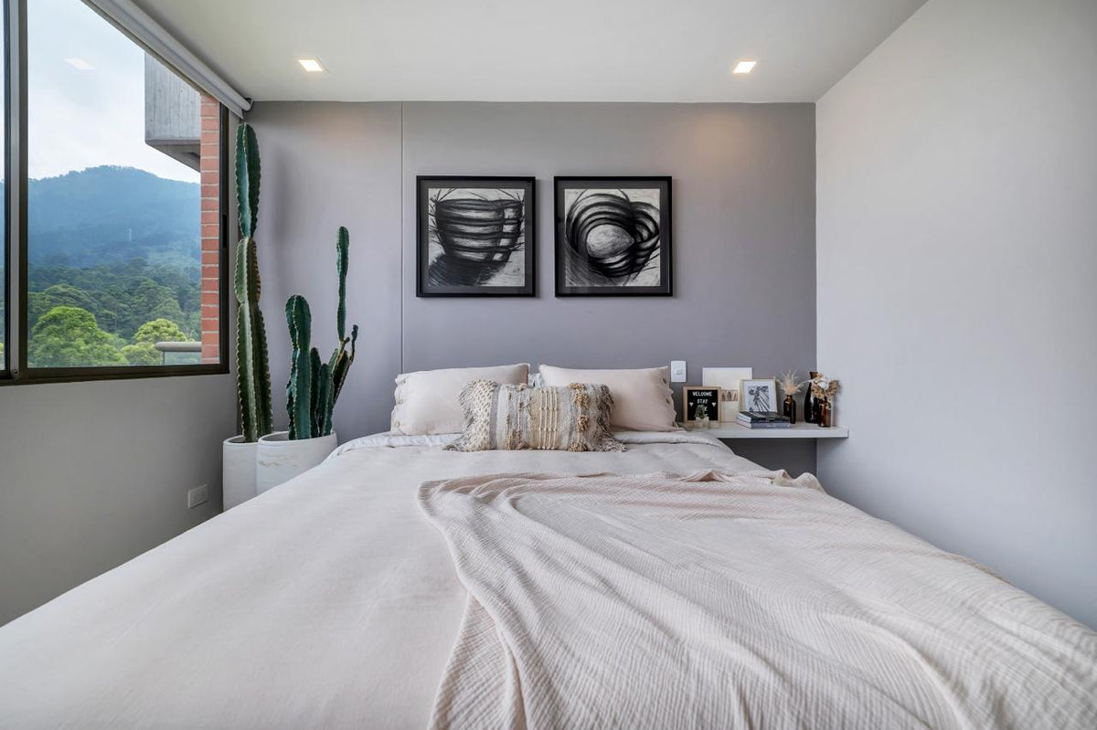 Apartamento con balcón & vista panorámica Sector Poblado 2 BR