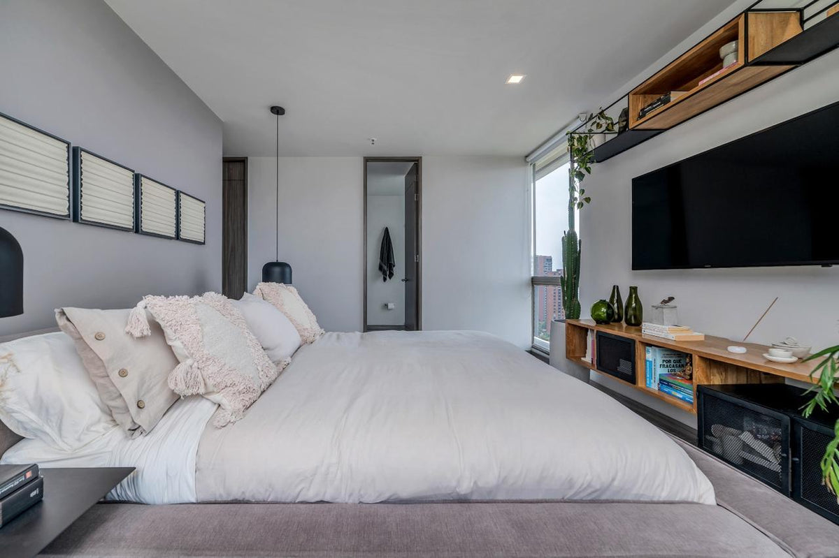 Apartamento con balcón & vista panorámica Sector Poblado 2 BR