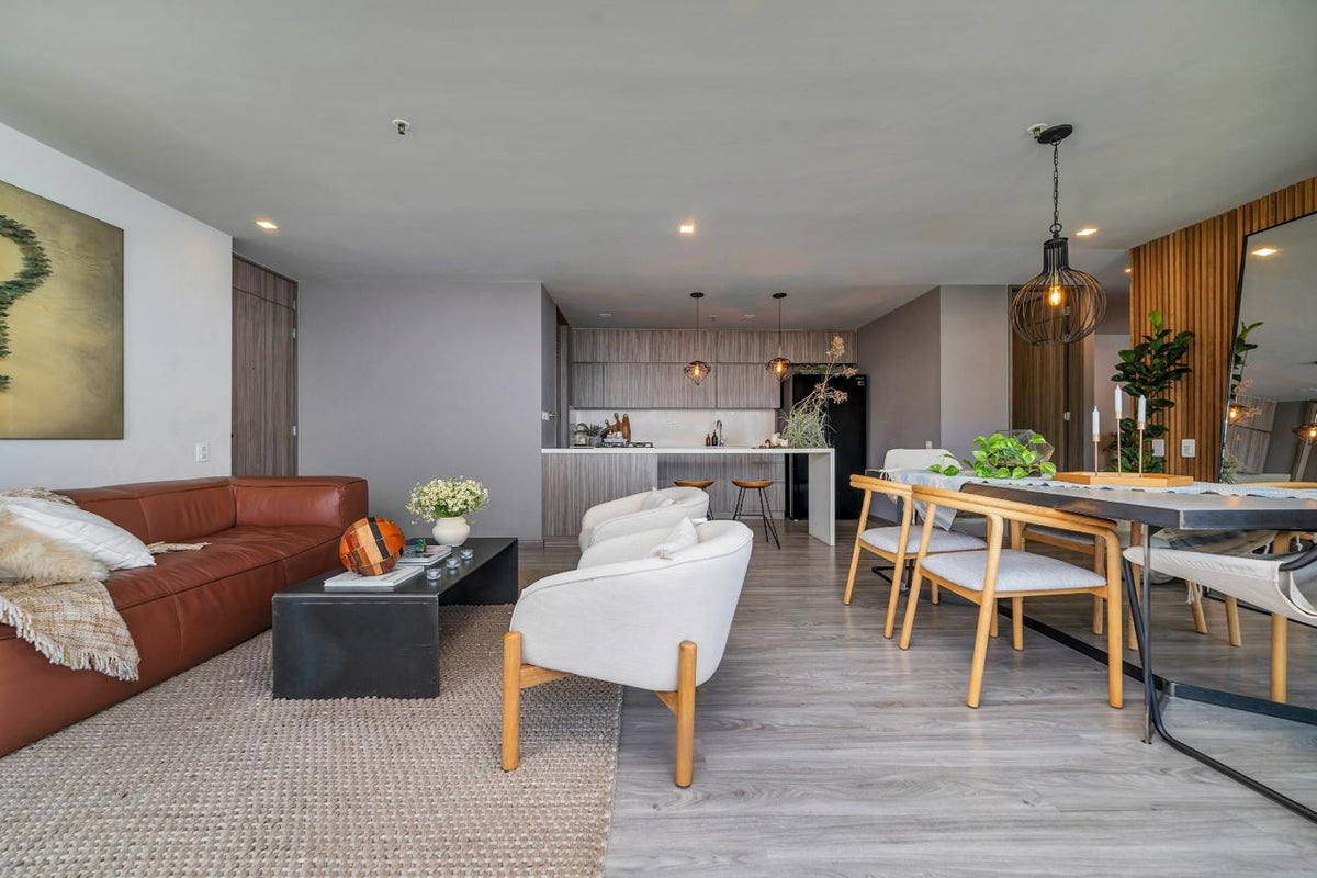 Apartamento con balcón & vista panorámica Sector Poblado 2 BR