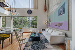 Penthouse Duplex en Provenza con Estilo Industrial 1 BR + estudio