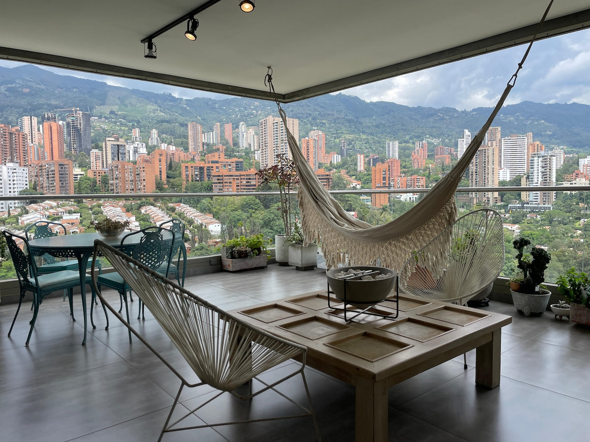 Apartamento con vista Panorámica Sector Los Balsos 3 BR