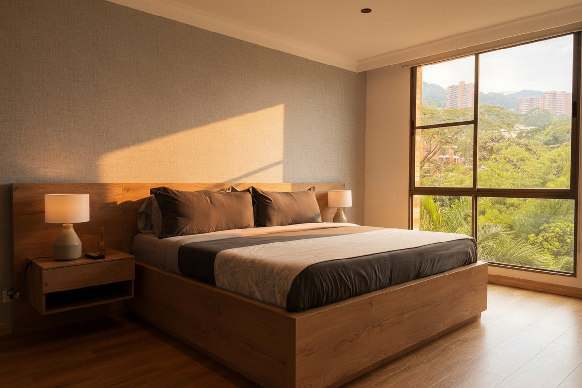 Apartamento 2 BR Sector Poblado Alto con vista panorámica + 1 BR de servicio |RENTADO|