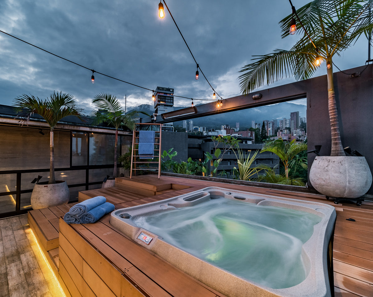 Penthouse de lujo en Provenza con terraza privada y jacuzzi, Medellín