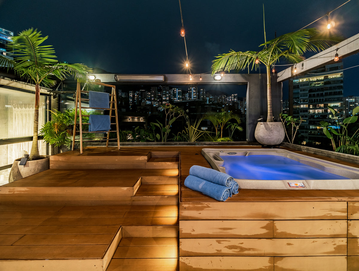 Penthouse de lujo en Provenza con terraza privada y jacuzzi, Medellín