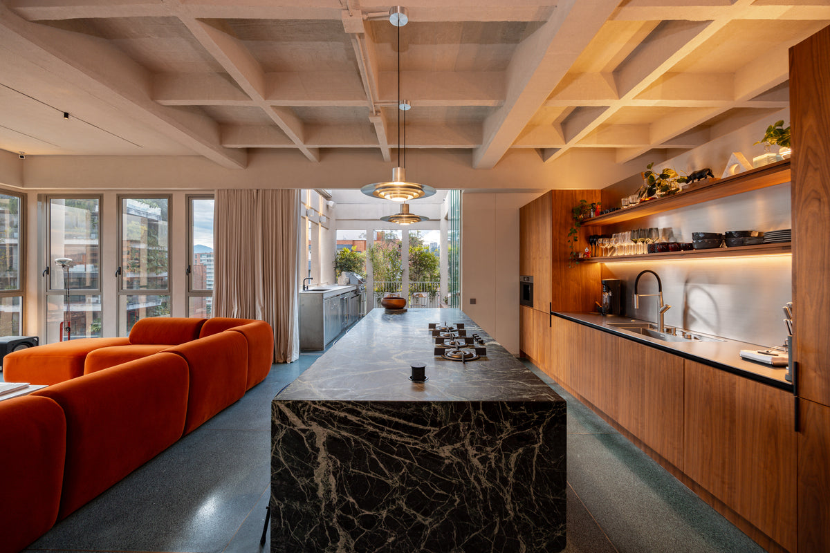 Penthouse en El Poblado con jacuzzi, terraza y vista