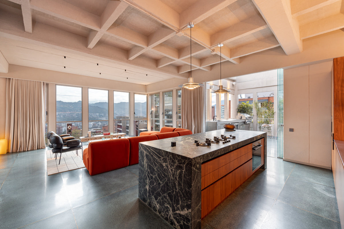 Penthouse en El Poblado con jacuzzi, terraza y vista