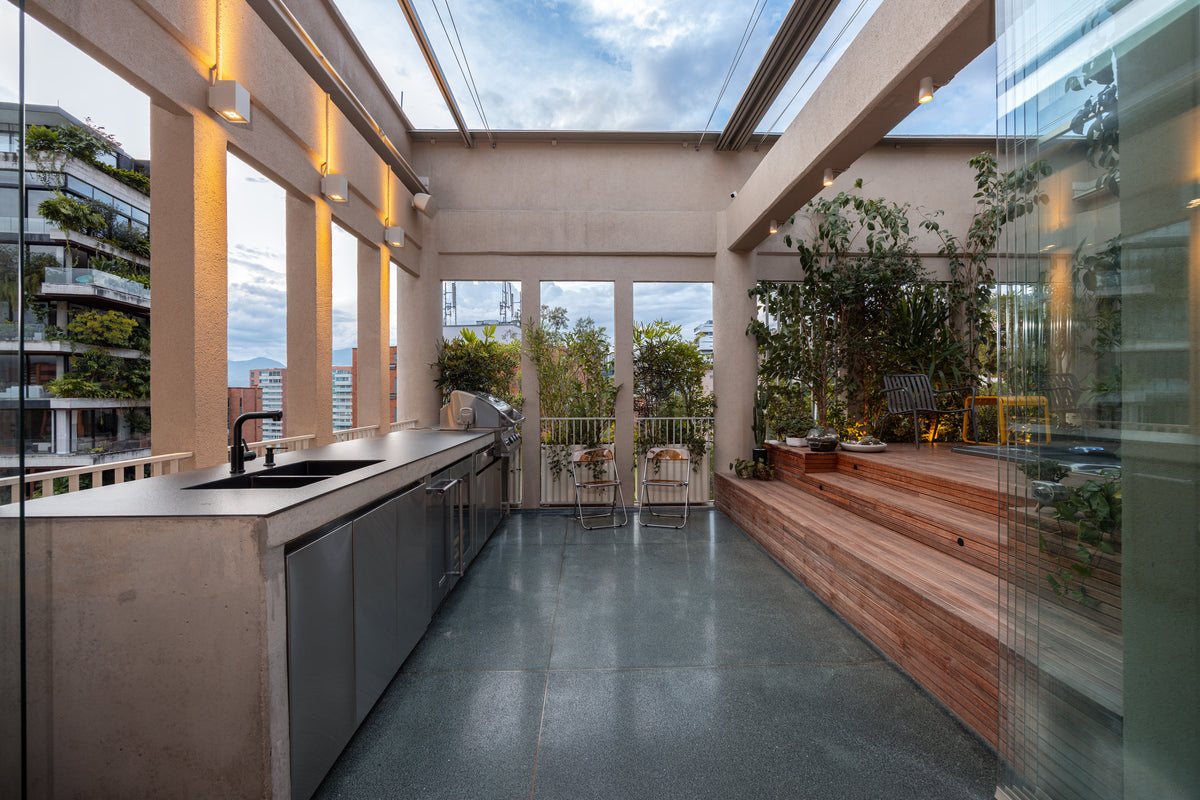 Penthouse en El Poblado con jacuzzi, terraza y vista