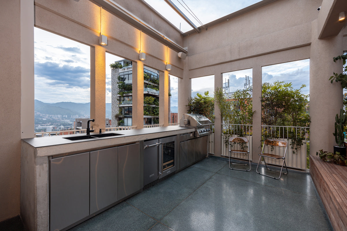 Penthouse en El Poblado con jacuzzi, terraza y vista