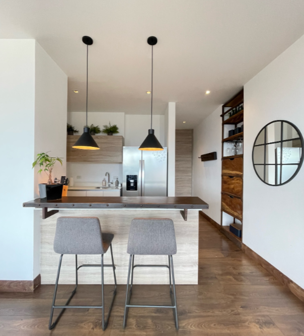 Loft El Poblado San Lucas with panoramic view 1 BR