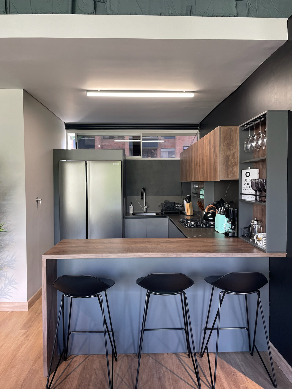 1 BR Loft Apartment with A/C in Provenza area
