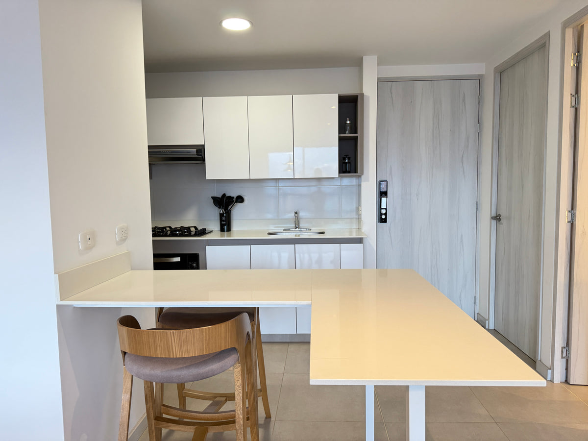 Apartamento amoblado en Castropol El Poblado con vista 2BR