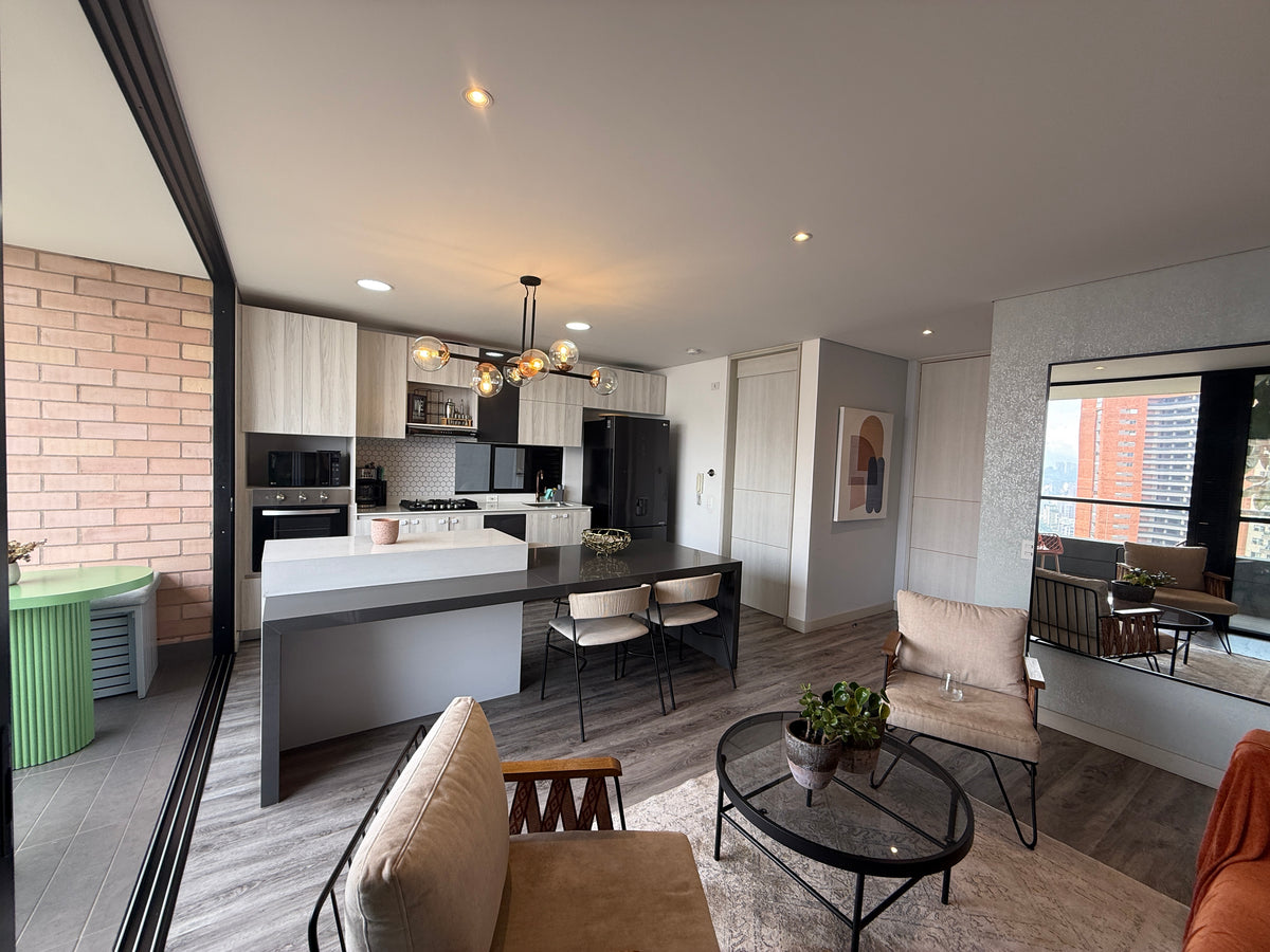 Apartamento en Linares El Poblado con amenidades y diseño moderno