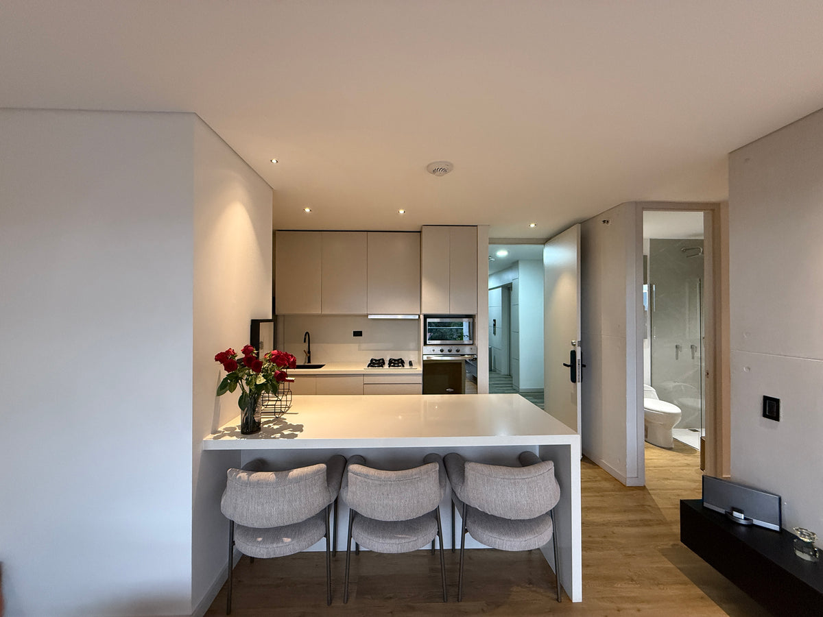 Apartamento amoblado en la Transversal Superior con vista y normativa para rentas cortas