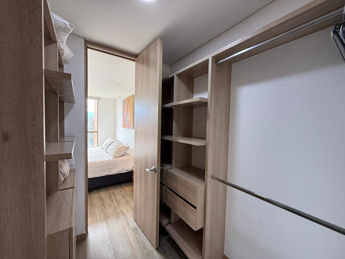 Apartamento de 65 m² con piscina y gimnasio en Aguacatala, El Poblado