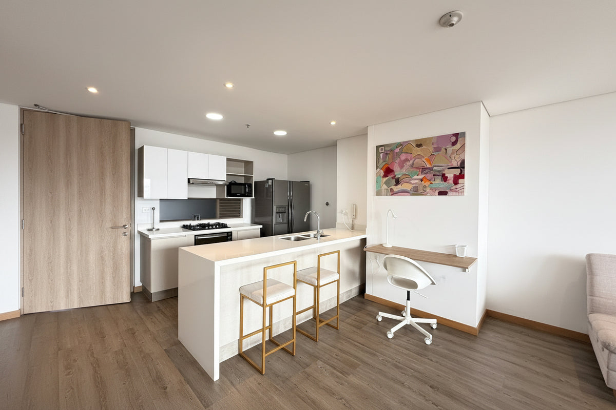 Apartamento de 65 m² con piscina y gimnasio en Aguacatala, El Poblado
