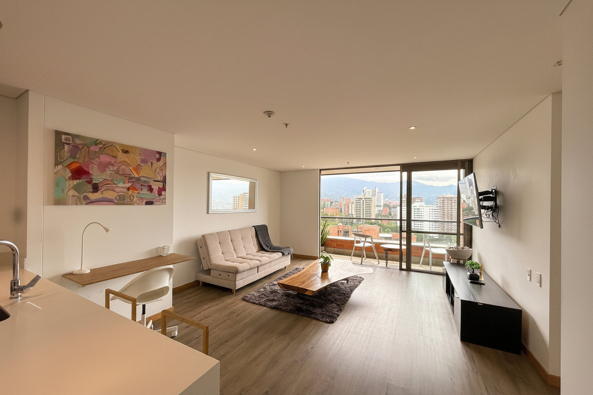 Apartamento de 65 m² con piscina y gimnasio en Aguacatala, El Poblado