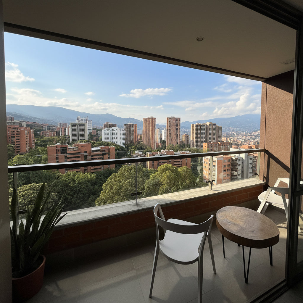 Apartamento de 65 m² con piscina y gimnasio en Aguacatala, El Poblado