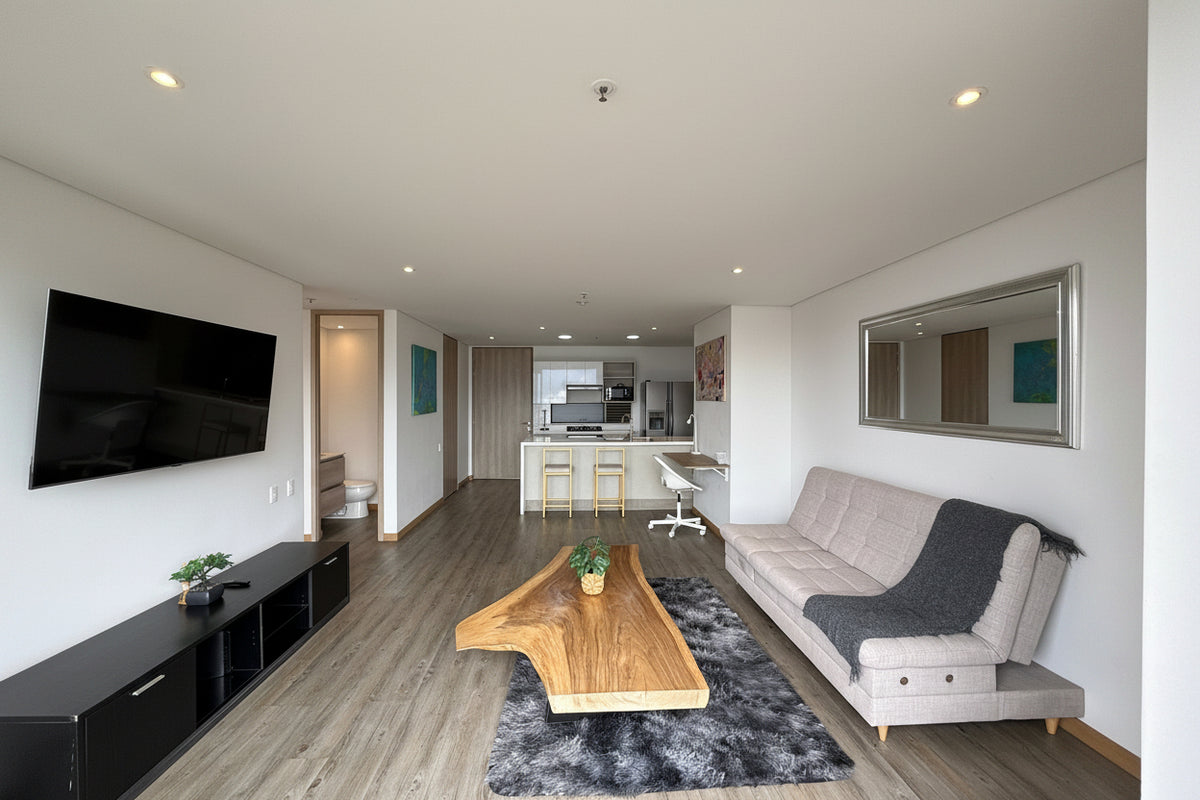 Apartamento de 65 m² con piscina y gimnasio en Aguacatala, El Poblado