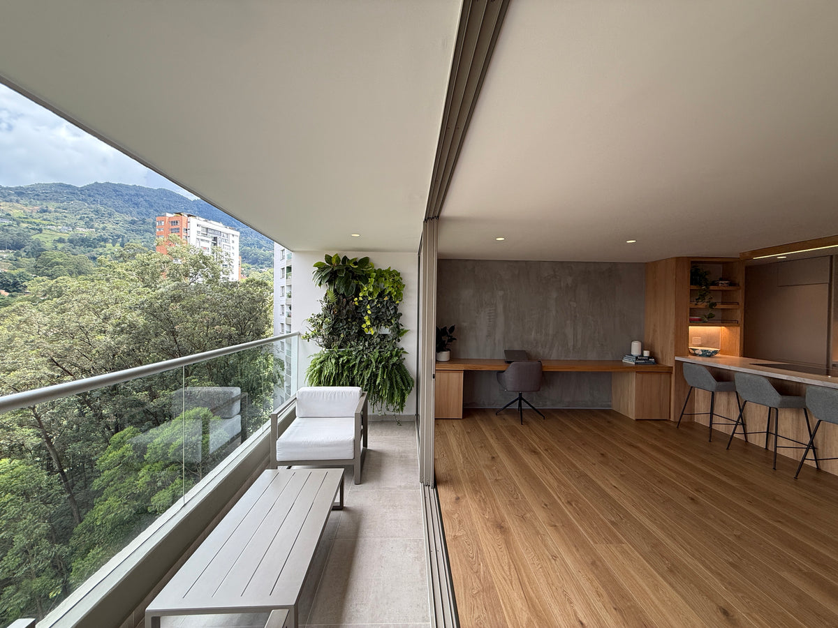 Apartamento Amoblado en Envigado | 2 Habitaciones + Estudio