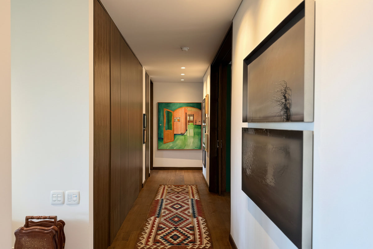 336 m² apartment in San Lucas, El Poblado – Spacious areas, study, and 4 parking spaces