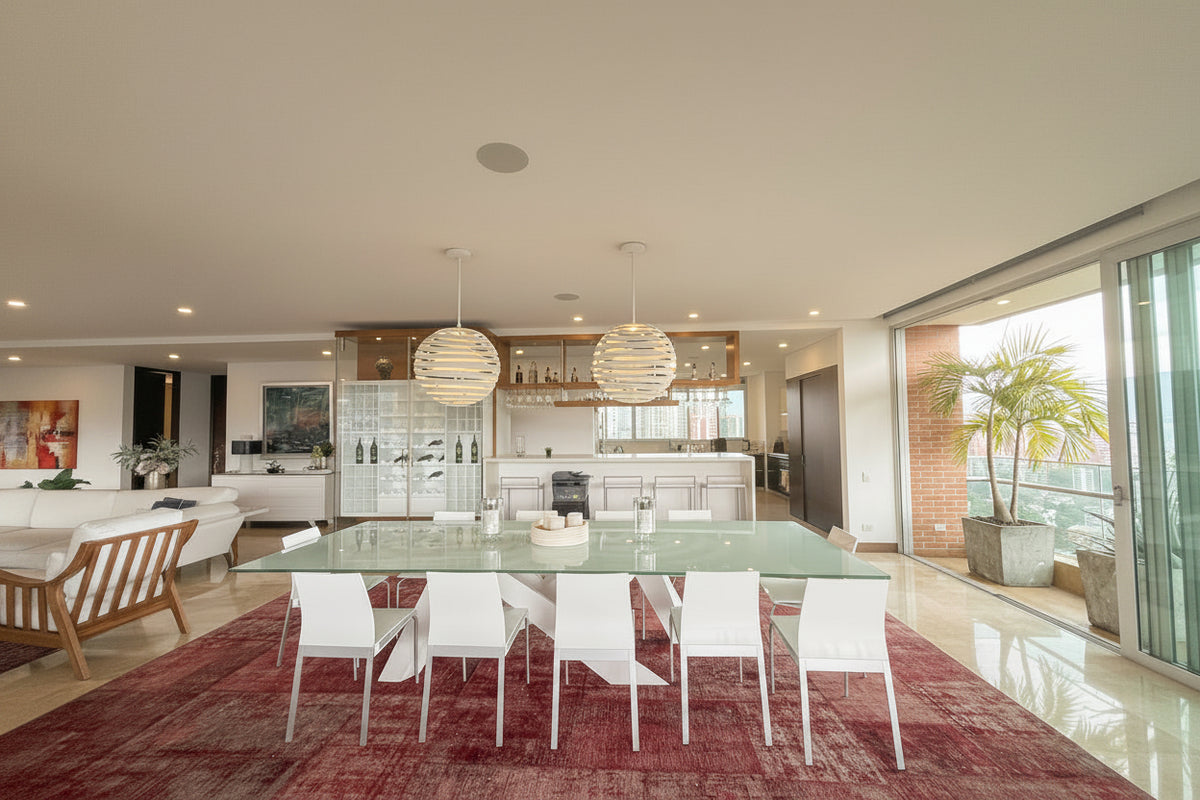 Apartment in La Concha sector, El Poblado 406 m² with panoramic view, 3 bedrooms