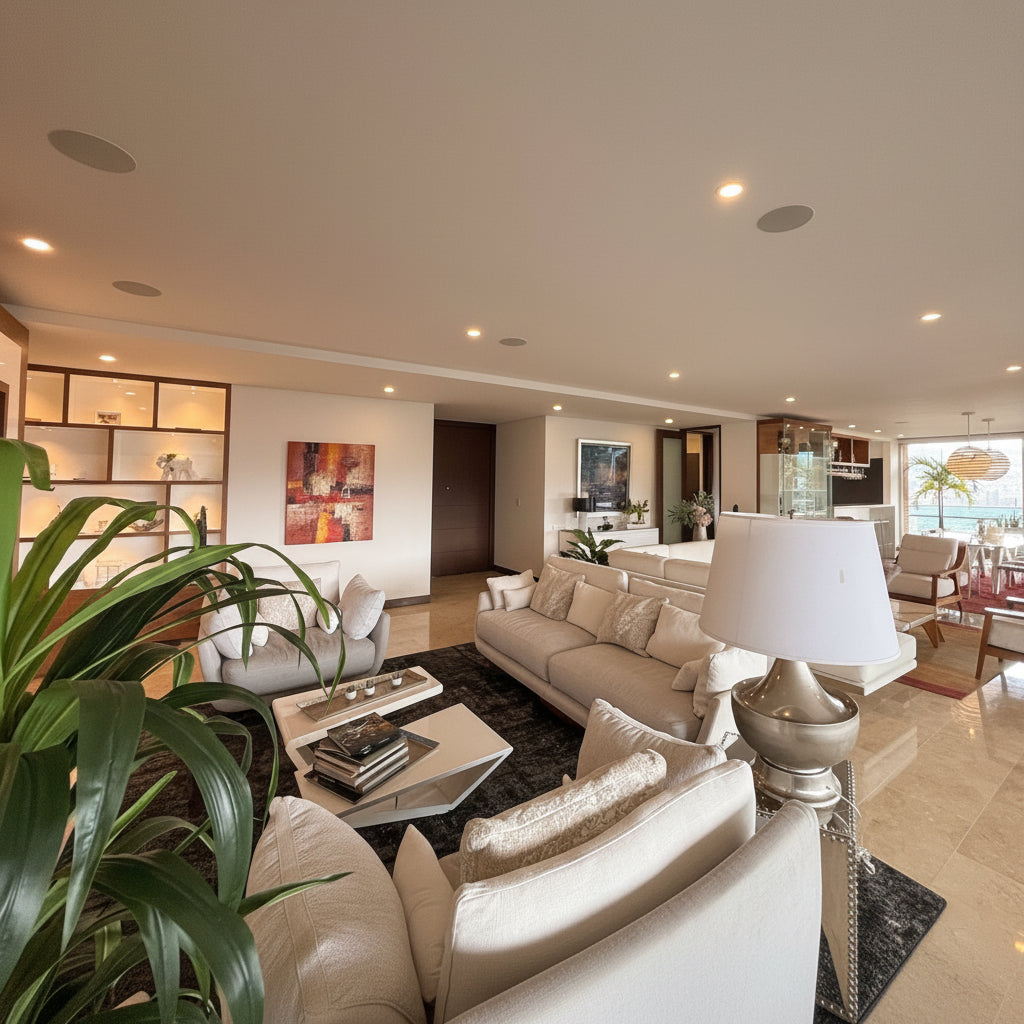 Apartment in La Concha sector, El Poblado 406 m² with panoramic view, 3 bedrooms
