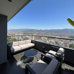 Apartamento amoblado en renta en Palmas El Poblado con terraza y BBQ