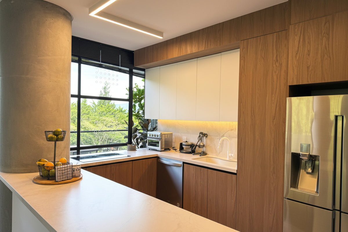 Apartamento de lujo en El Poblado, Loma del Tesoro – 263 m² con vista a Medellín, 2 habitaciones y 3 parqueaderos