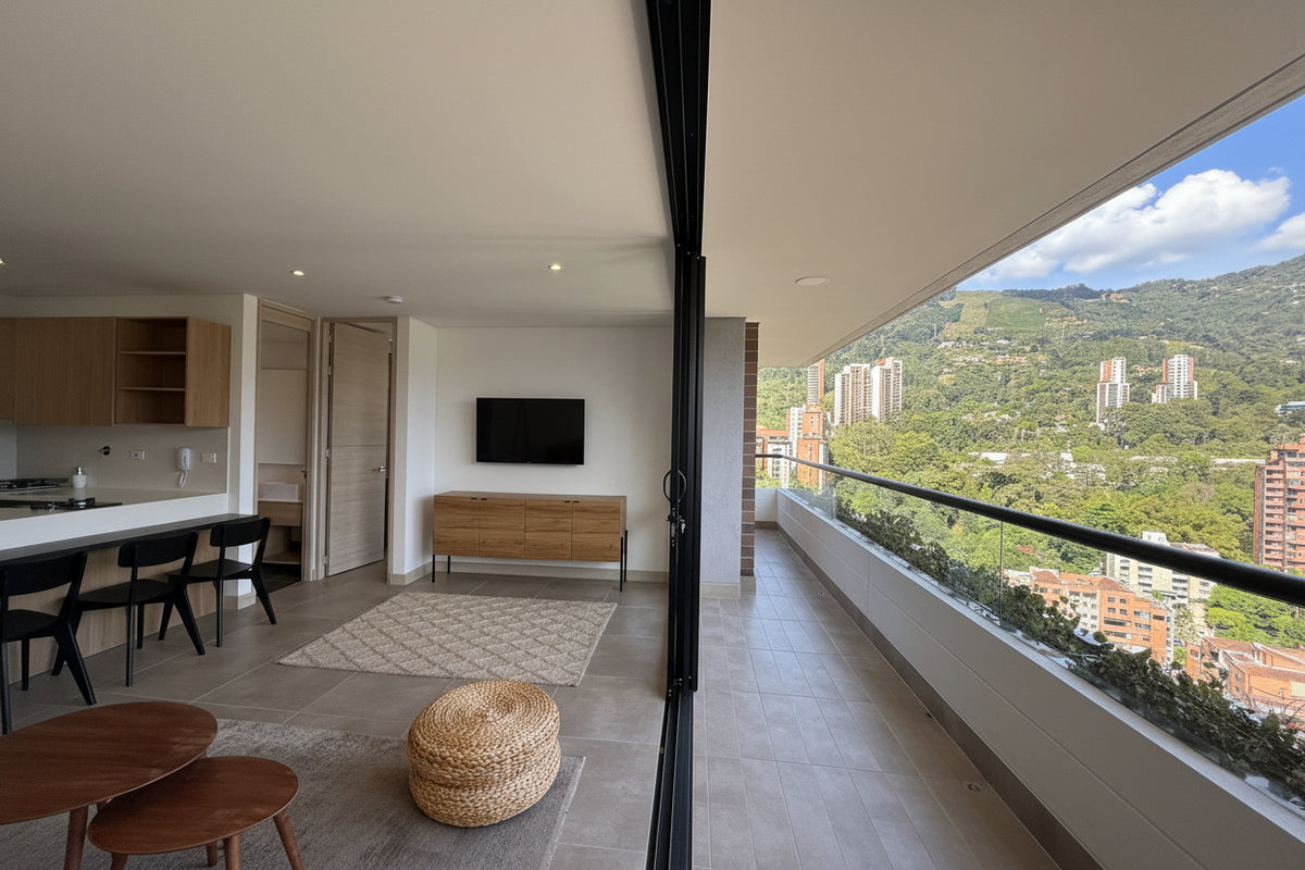 Apartamento en Linares El Poblado 72 m² | Vista 180°, Piso Alto
