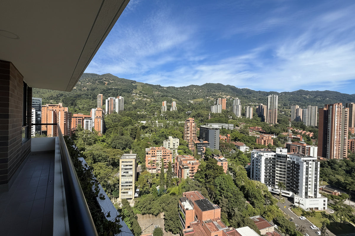 Apartamento en Linares El Poblado 72 m² | Vista 180°, Piso Alto