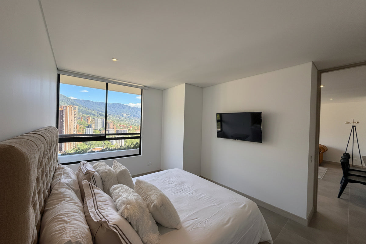 Apartamento en Linares El Poblado 72 m² | Vista 180°, Piso Alto
