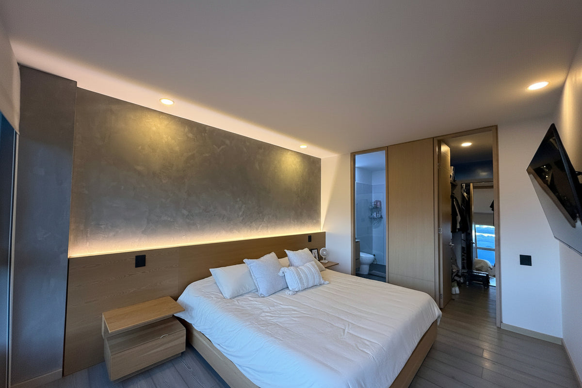 Apartamento con balcón y vista panorámica en Cola del Zorro, El Poblado