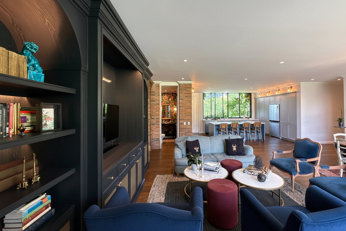 Exclusivo apartamento de 256 m² con estudio y 3 parqueaderos en El Poblado