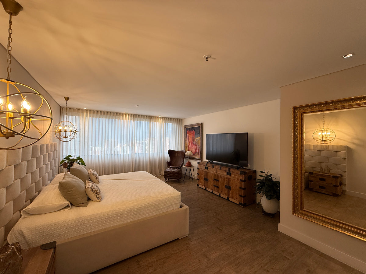 Apartamento de 330 m² en piso alto con vista privilegiada
