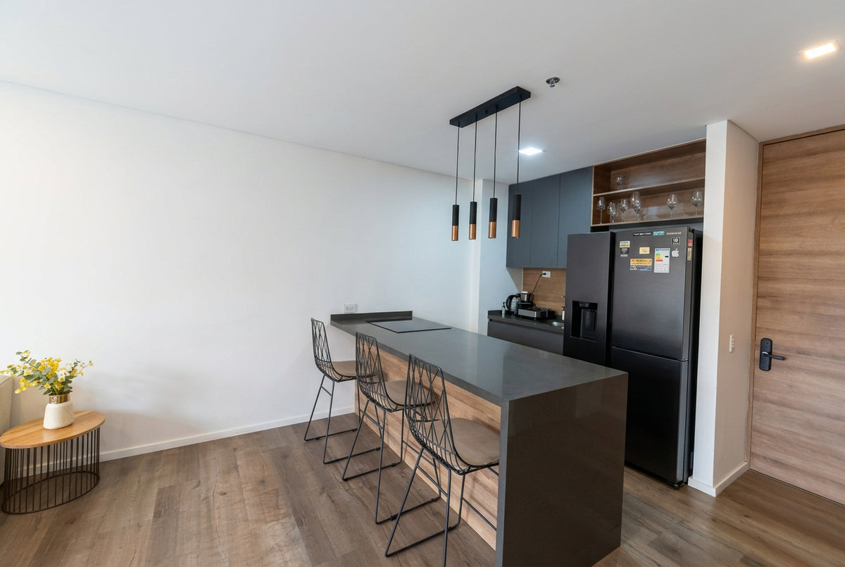 Apartamento con jardín privado en Alto de las Palmas, Envigado