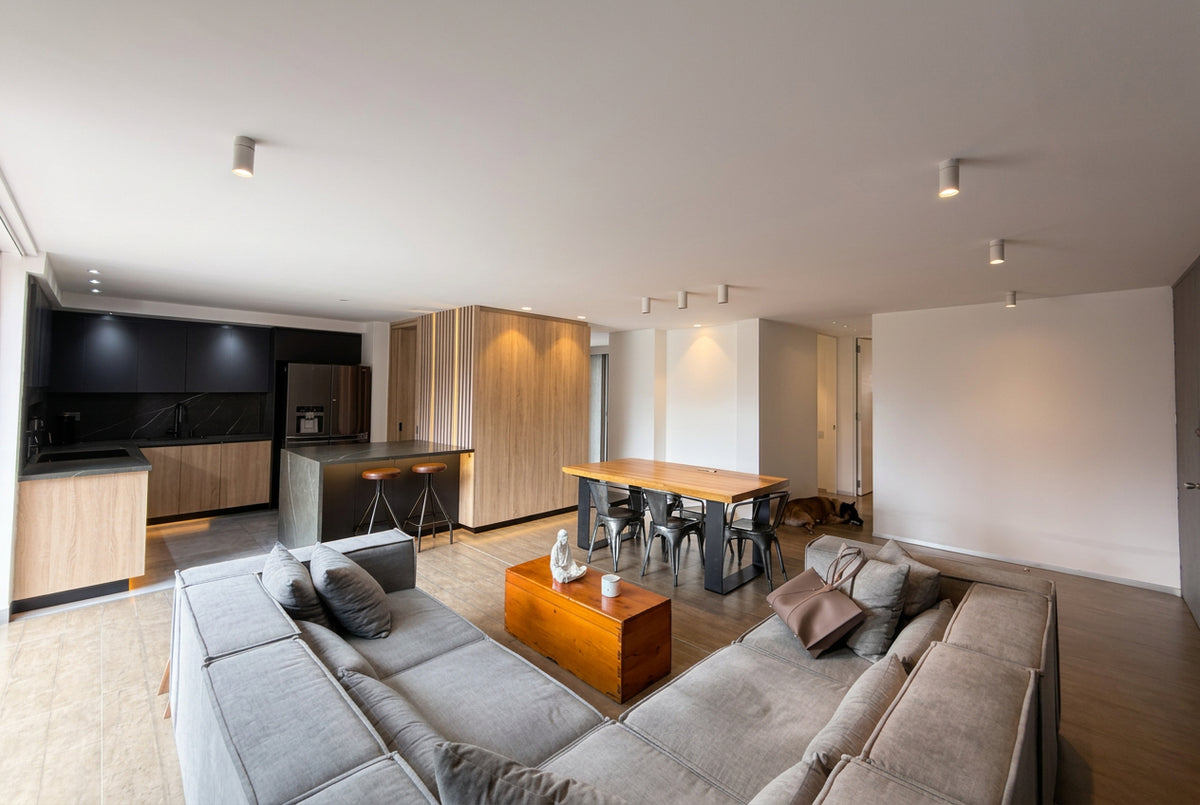 Apartamento de 102 m² con terraza de 159 m² de uso exclusivo sector Loma Los Parra