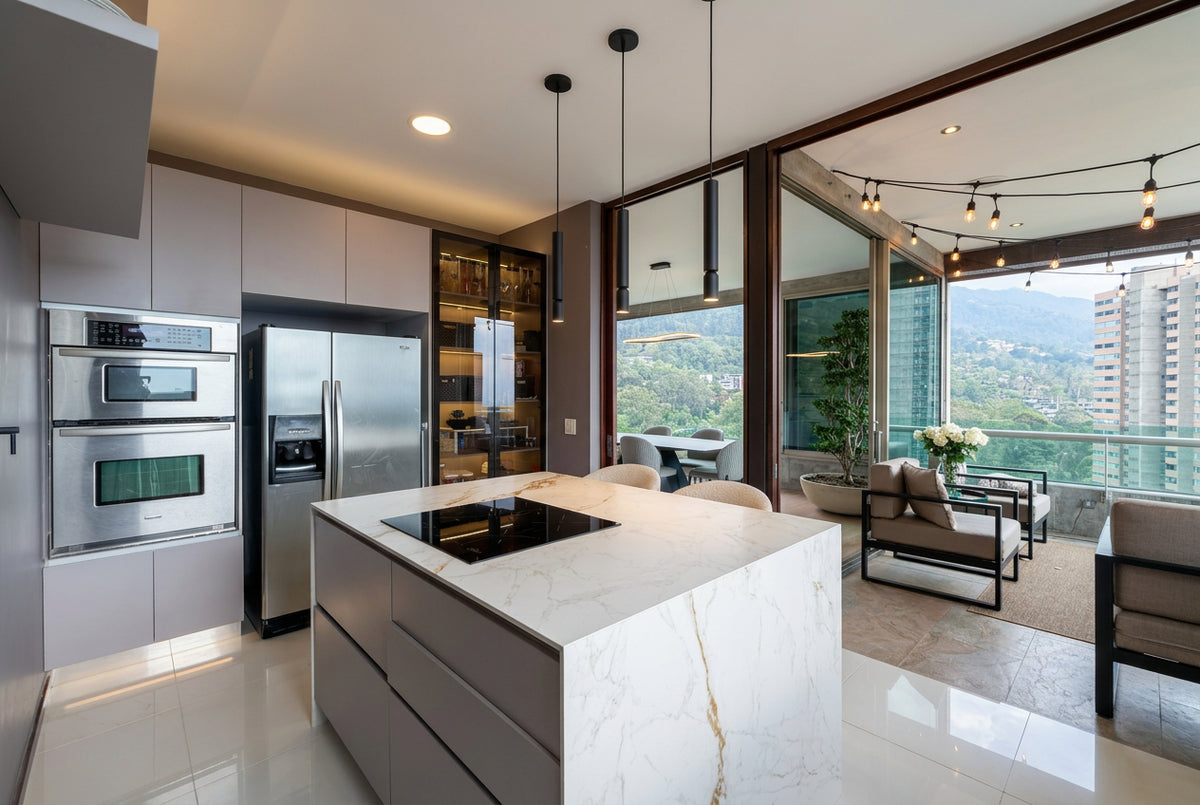 Apartamento de 204 m² en Los Balsos con vista a Medellín