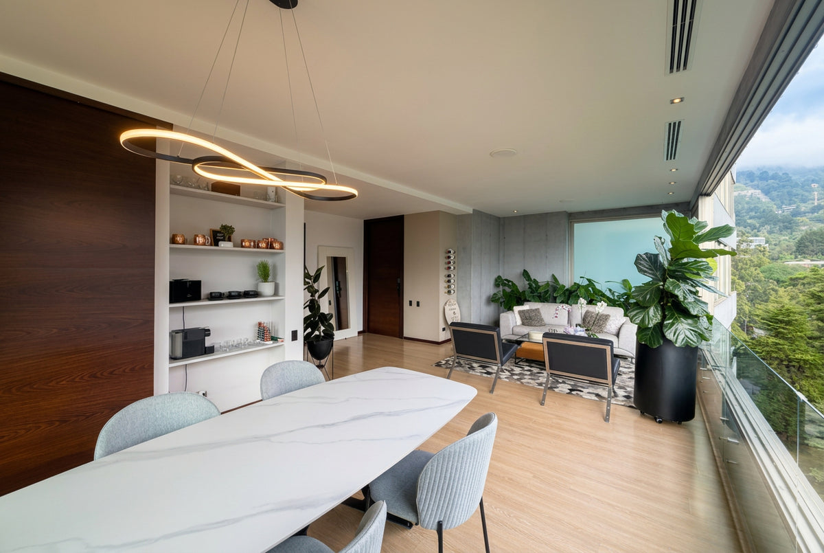 Apartamento de 204 m² en Los Balsos con vista a Medellín