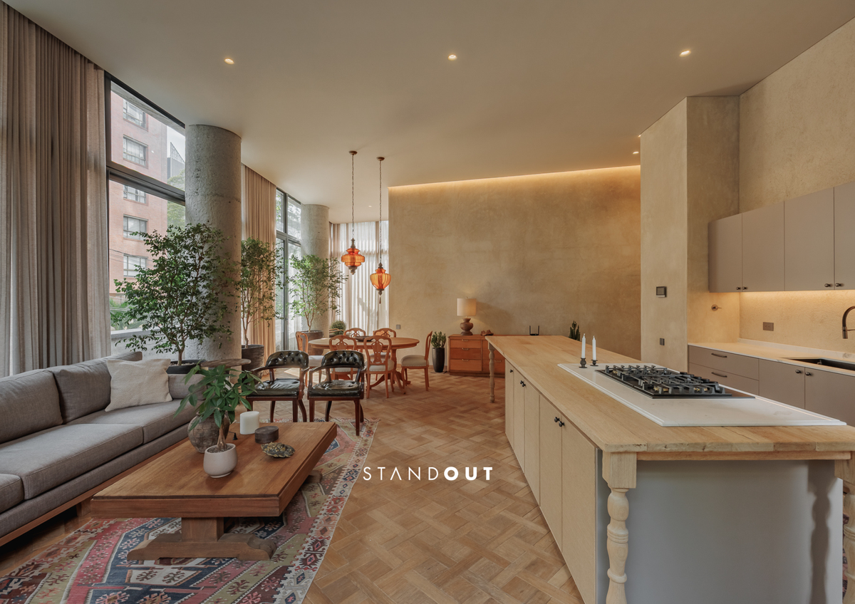 Apartamento boutique en Las Lomas Poblado con terraza de 310 m² y gran amplitud