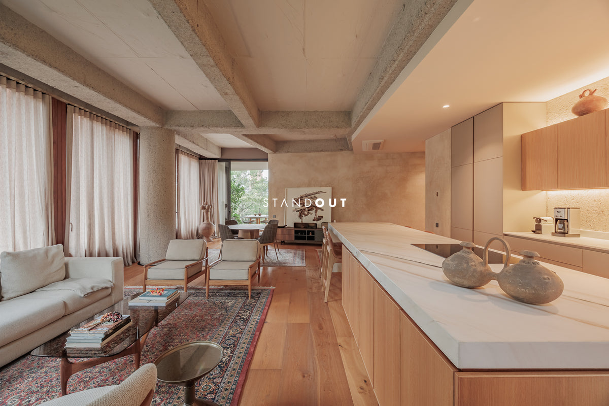 Apartment with distinctive architecture in Las Lomas, El Poblado