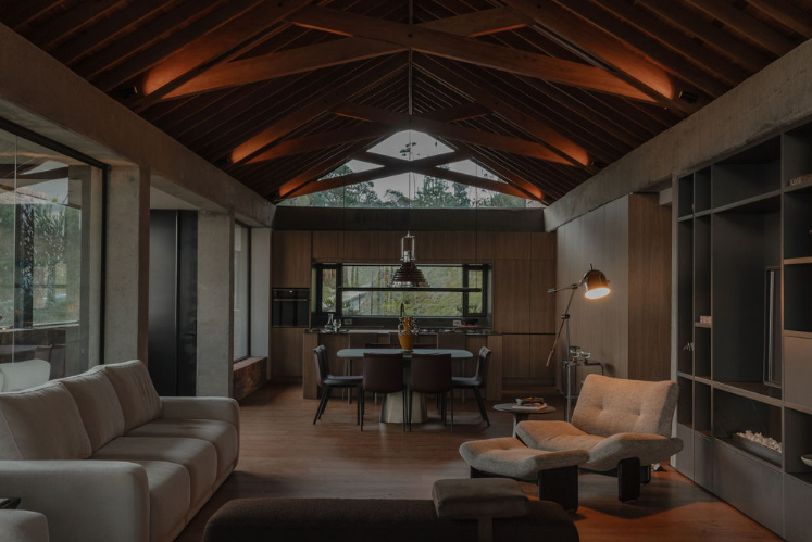 Casa de diseño arquitectónico con jacuzzi en Alto de Las Palmas