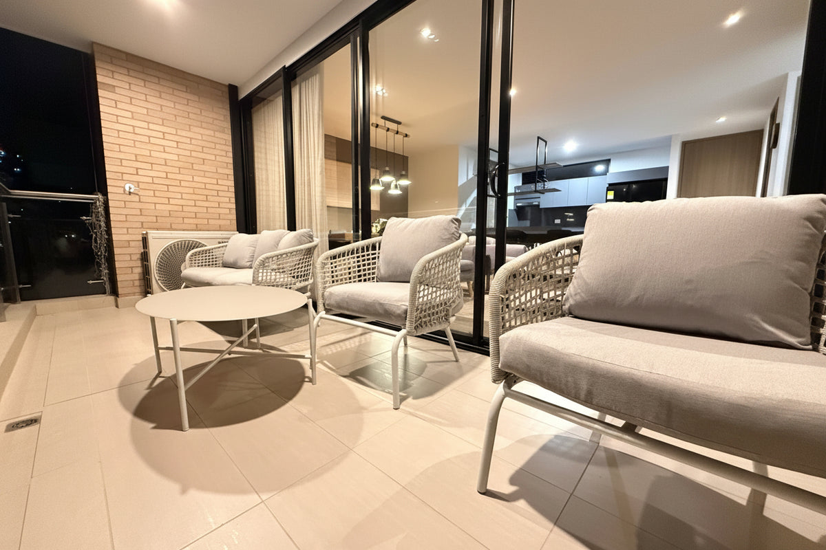 Apartamento moderno en El Poblado Transversal Inferior | 2 habitaciones | Balcón con vista Panorámica
