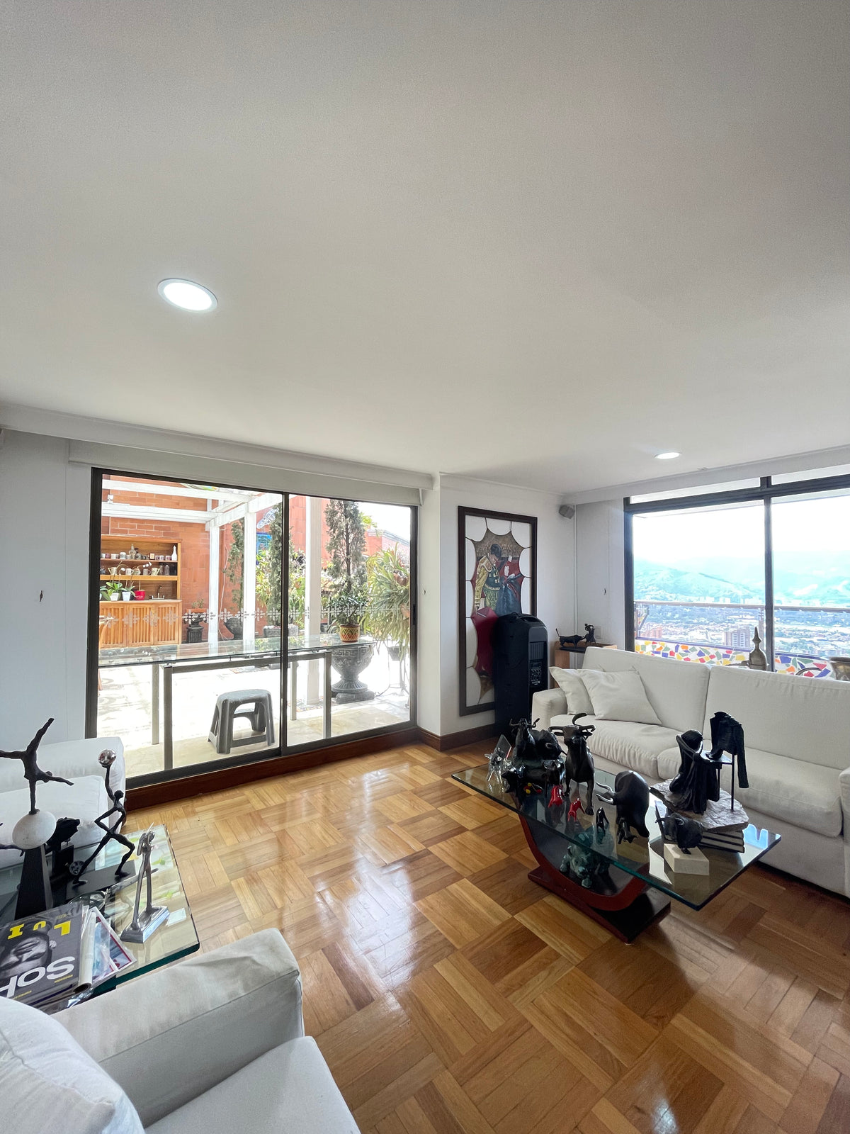 Duplex Penthouse in La Calera for Remodeling with Panoramic Views