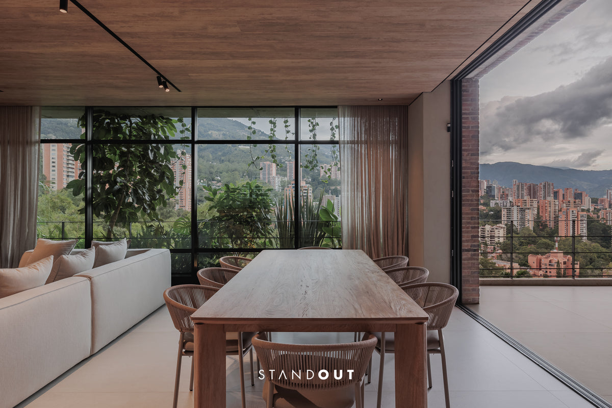 Penthouse in El Poblado with private pool, city views, and luxury finishes