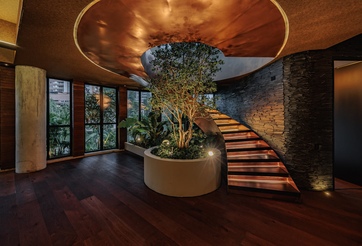 Penthouse en El Tesoro El Poblado 400 m² con terraza, jacuzzi y vista verde